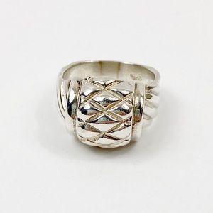 Vintage Sterling Silver Ring | Sz 8
